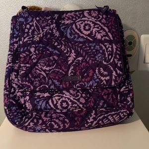 Crossbody purple Vera Bradley purse